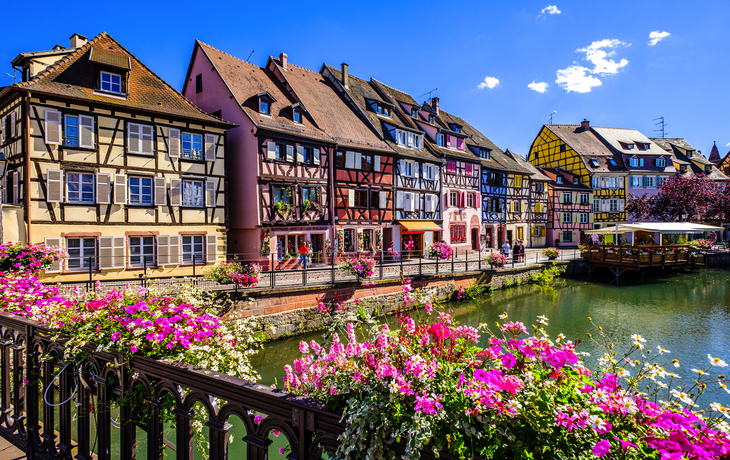 old town of colmar in france