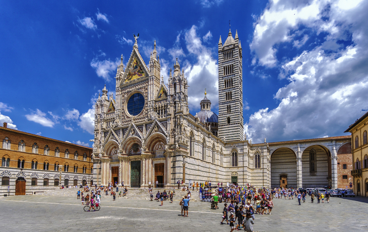 Dom zu Siena in der Toskana, Italien
