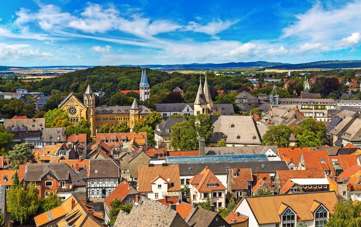 Panoramablick von Goslar, Deutschland