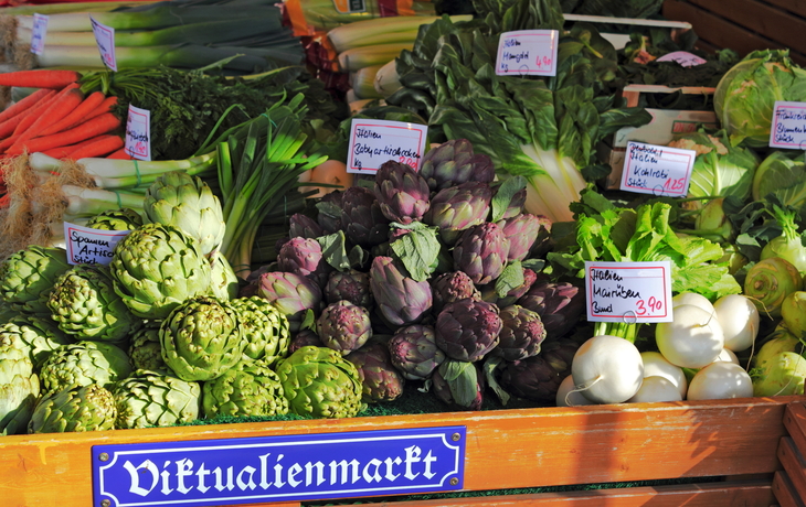 Münchens Viktualienmarkt