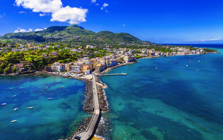 Vulkaninsel Ischia im Golf von Neapel