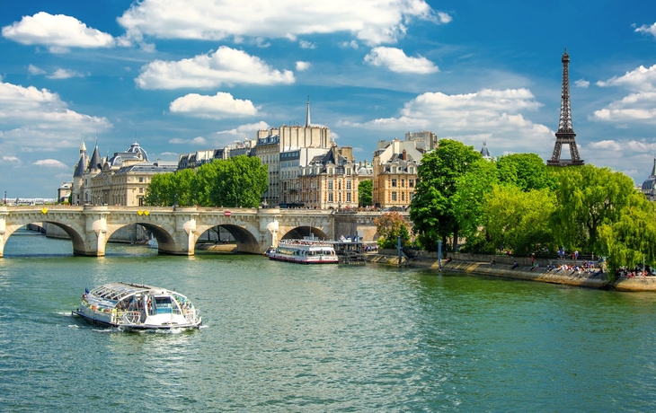 Ufer der Seine in Paris