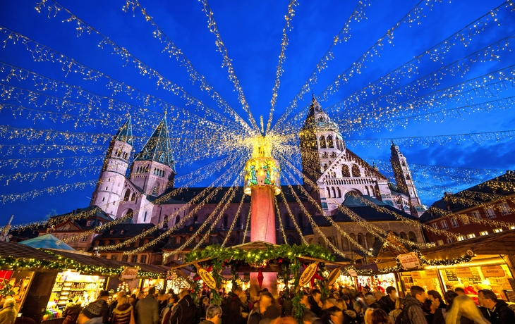 Weihnachtsmarkt am Mainzer Dom
