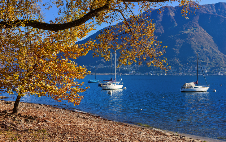 Lake Maggiore im Herbst